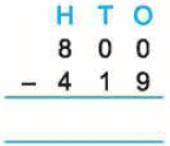 Class 3 Maths - Subtraction - CBSE Worksheets