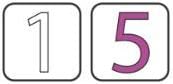 Numbers from One to Nine - 2 Class 1 Worksheet Maths