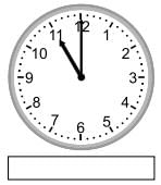 Time Class 1 Worksheet Maths Chapter 6