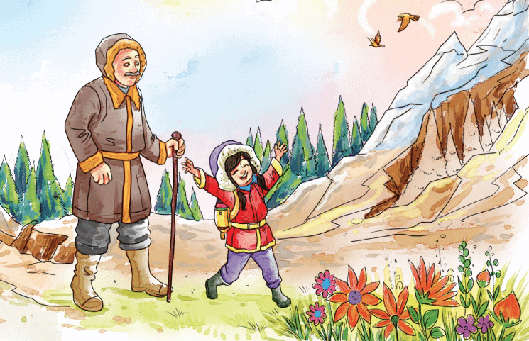 Class 4 English Short Answer Questions Chapter 11 A Journey to the Magical Mountains