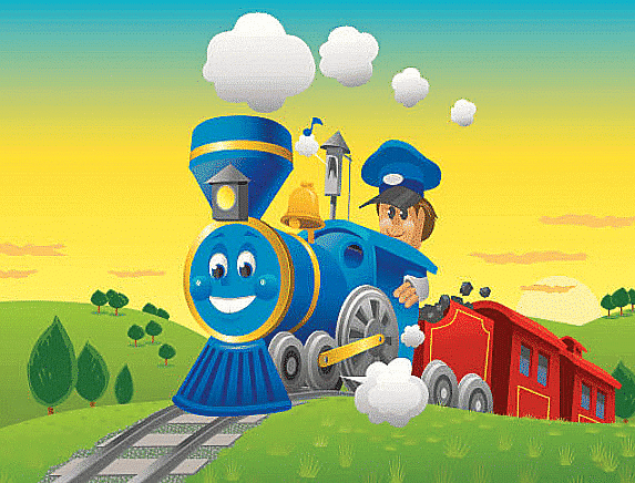 Trains - 1 Class 3 Worksheet English Unit 6
