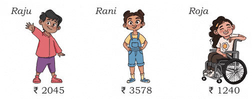NCERT Solutions for Class 4 Maths Chapter 10 - Elephants, Tigers, and Leopards