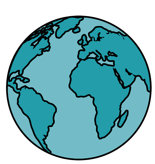 The Earth- Oceans and Continents - 1 Class 3 Worksheet SST