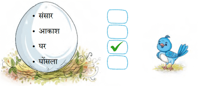 NCERT Solutions for Class 4 Hindi Chapter 1 - चिड़िया का गीत