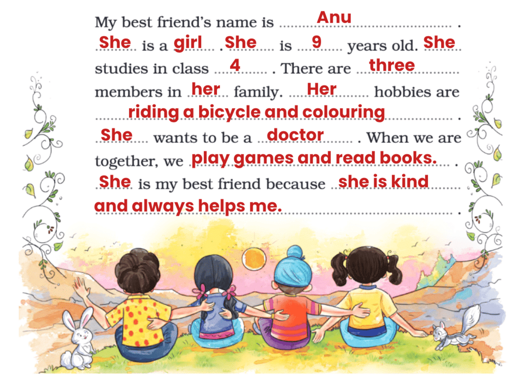 NCERT Solutions for Class 4 English Chapter 5 - The Old Stag