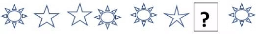 Utsav (Patterns) - 1 Class 1 Worksheet Maths