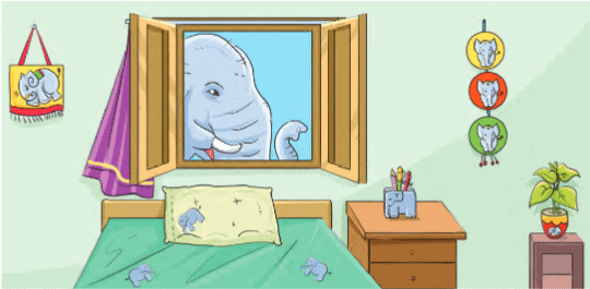 चित्र में कितने हाथी?