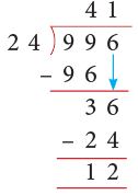 Division Class 4 Notes Maths
