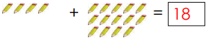 Vegetable Farm (Addition and Subtraction up to 20) - 1 Class 1 Worksheet Maths