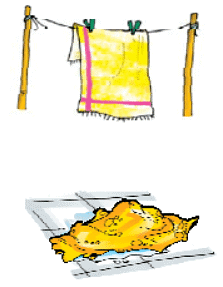 After a Bath/The Bubble, the Straw, and the Shoe - 3 Class 1 Worksheet English Marigold Unit 2