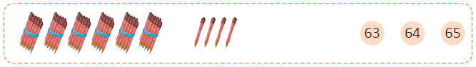 Numbers from 51 to 100 - 1 Class 1 Worksheet Maths