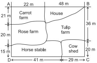 Worksheet Solutions: Fields And Fences - 1 | Worksheets with solutions for Class 4