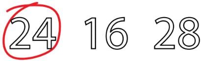 Worksheet Solution: Numbers from Twenty-one to Fifty - 2