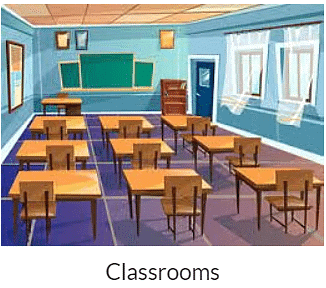 Our School - 1 Class 1 Worksheet EVS