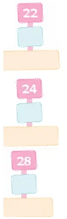 Numbers From 21 To 50 - 1 Class 1 Worksheet Maths