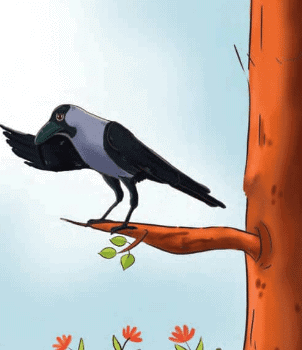 Short Answer Questions: The Crow | English for Class 2 (Mridang)