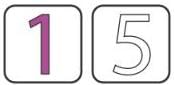 Numbers from One to Nine - 2 Class 1 Worksheet Maths