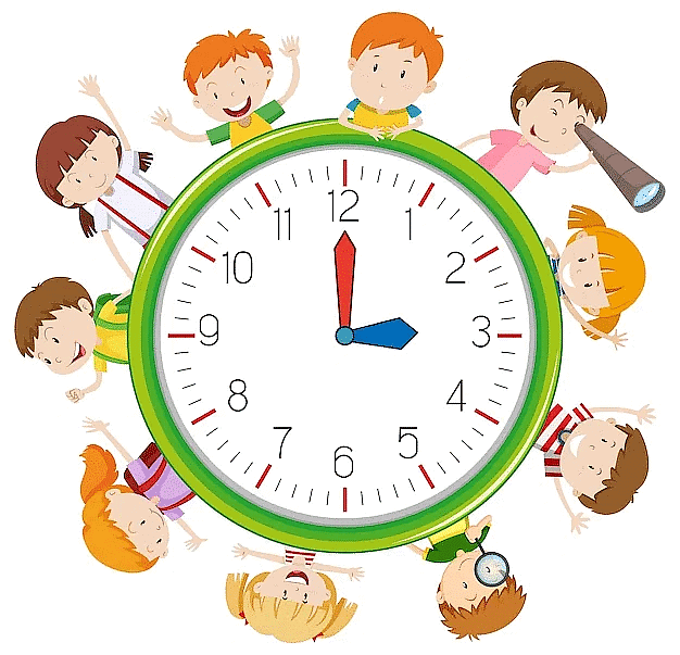 How do I Spend my Day? (Time) Class 1 Notes Maths