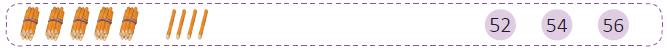 Numbers from 51 to 100 - 1 Class 1 Worksheet Maths