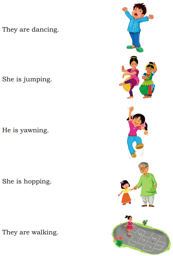 Greetings NCERT Solutions | English for Class 1 (Mridang)