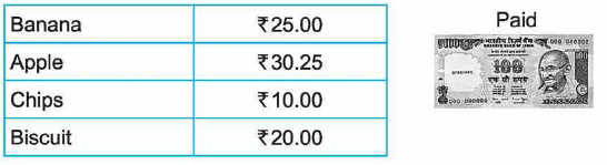 Class 3 Maths - Money - CBSE Worksheets