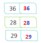 Numbers from 21 to 50 - 1 Class 1 Worksheet Maths