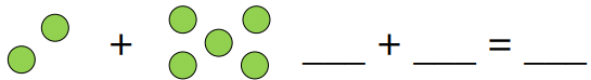 How Many? (Addition and Subtraction of Single Digit Numbers) - 1 Class 1 Worksheet Maths