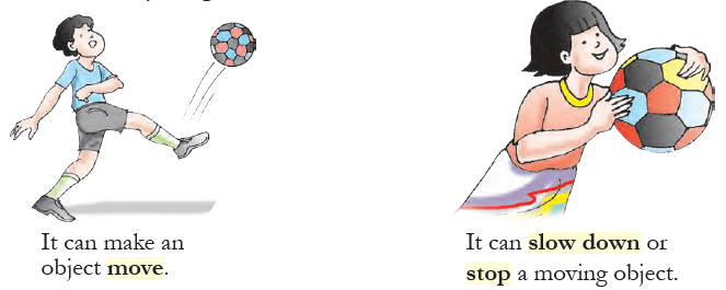 Force, Work and Energy Class 4 Notes Science