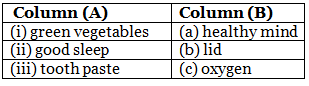 Health is Wealth - 2 Class 1 Worksheet Science