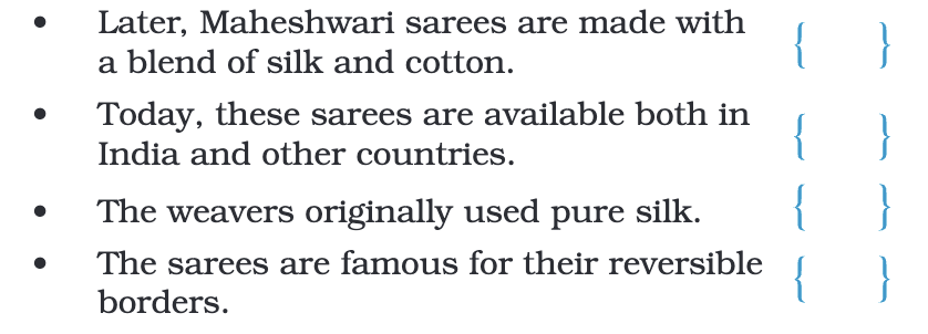 NCERT Solutions for Class 4 English Chapter 12 - Maheshwar