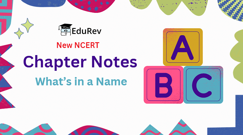 What`s in a Name Chapter Notes | Math Olympiad for Class 5