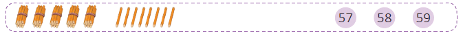 Numbers from 51 to 100 - 1 Class 1 Worksheet Maths