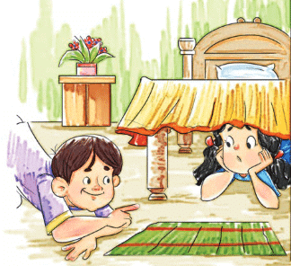Worksheet Solutions: छुपन छुपाई | Worksheets with solutions for Class 2