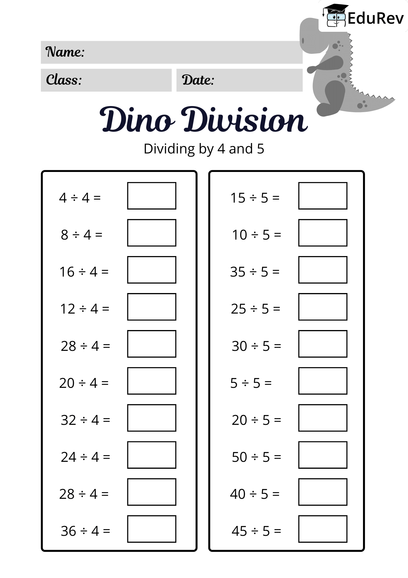 Visual Worksheets - Divide - 2 | Worksheets with solutions for Class 2