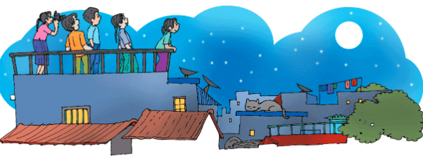 Chanda Mama Counts the Stars NCERT Solutions | English for Class 3 (Santoor)