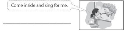 Worksheet 6 - Writing | English for Class 4