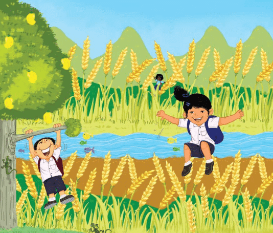 Short Answer Questions: Between Home and School | English for Class 2 (Mridang)