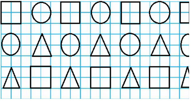 Class 3 Maths - Shapes and Patterns - CBSE Worksheets Solutions