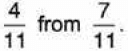 Class 4 Maths - Fractions - Question Answers - 1