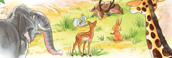 Class 4 English Summary Chapter 5 The Old Stag