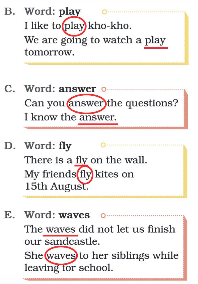 NCERT Solutions for Class 4 English Chapter 10 - The Swing