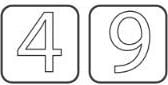 Numbers from One to Nine - 2 Class 1 Worksheet Maths