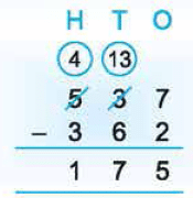 Class 3 Maths - Subtraction - Question Answers