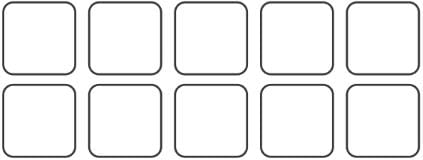 Worksheet Solution: Numbers from Twenty-one to Fifty - 2
