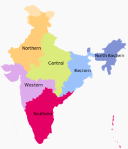 Our Country India - 1 Class 4 Worksheet SST