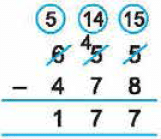 Class 3 Maths - Subtraction - Question Answers