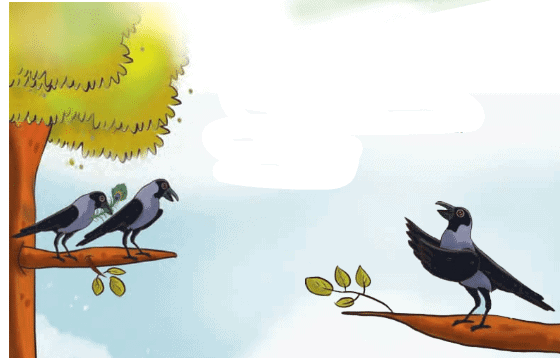 Short Answer Questions: The Crow | English for Class 2 (Mridang)