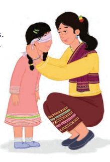 Short Answer Questions: Seeing without Seeing | English for Class 2 (Mridang)