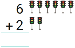 How Many? (Addition and Subtraction of Single Digit Numbers) - 1 Class 1 Worksheet Maths