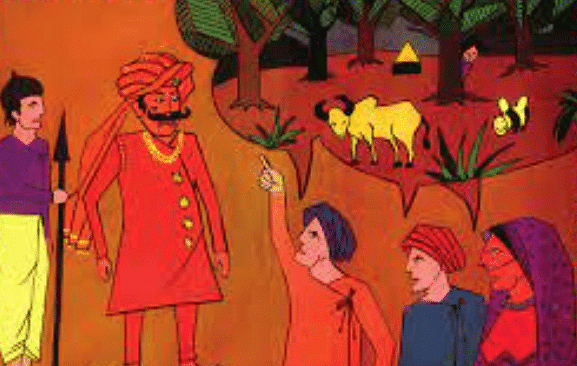 The Story of Amrita - 1 Class 4 Worksheet EVS Chapter 4